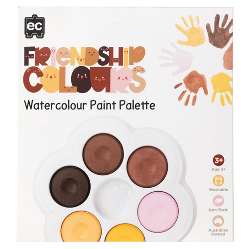 Friendship Colours Watercolour Paint Pallet